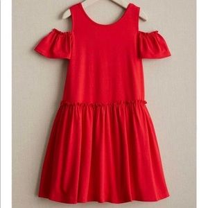 ♥️ NWT Chasing Fireflies Red Valentines Day Open-Shoulder Knit 2T 3T  Dress